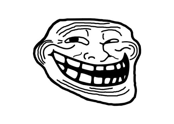 Troll or be trolled. Problem? Show you best troll face with this multi use template.